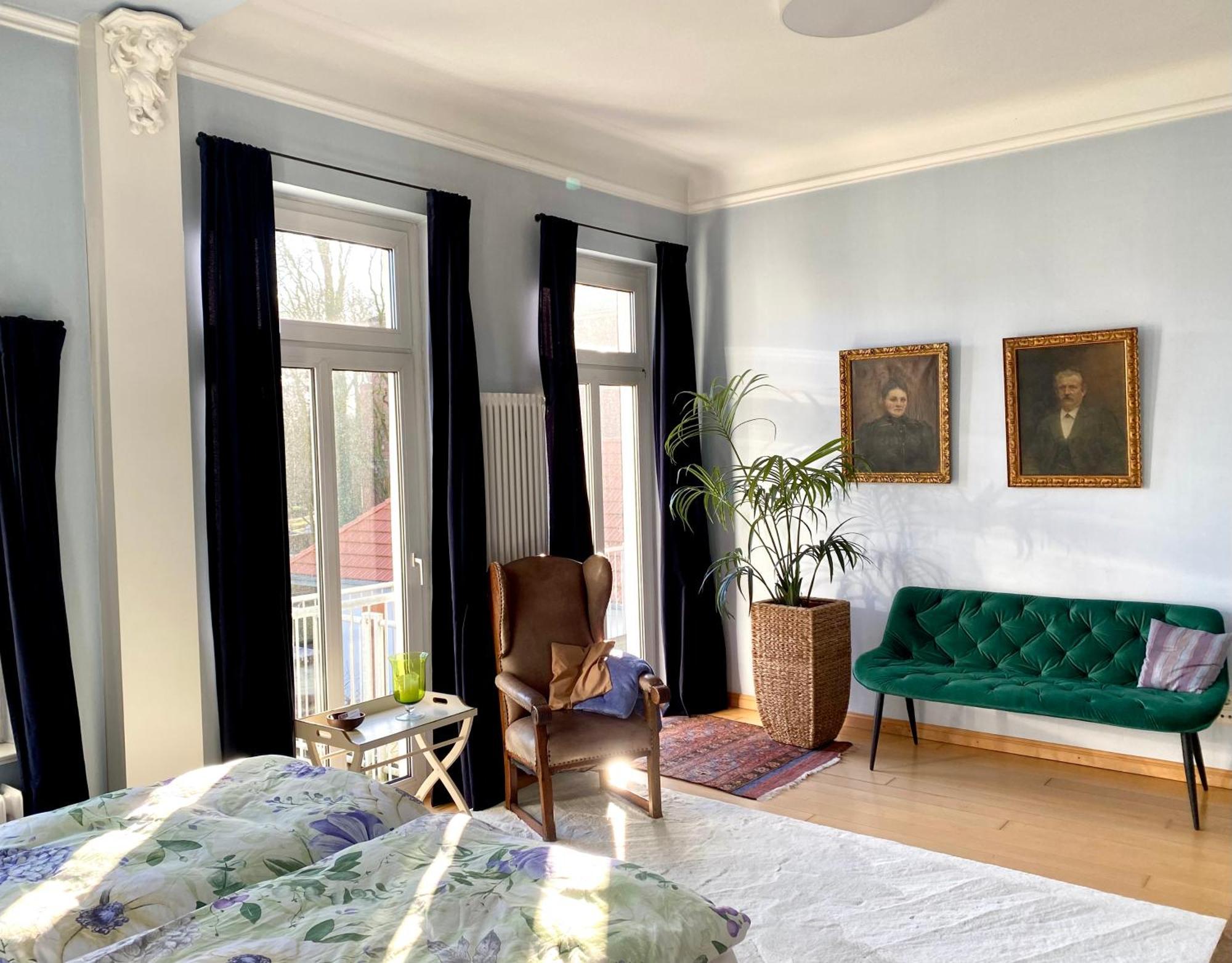 Ruhige Wohnung In Zentral Gelegener Gruenderzeitvilla Oldenburg Eksteriør bilde